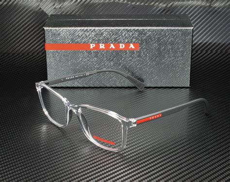 prada glasses clear.